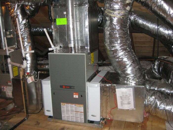cumbersome HVAC system