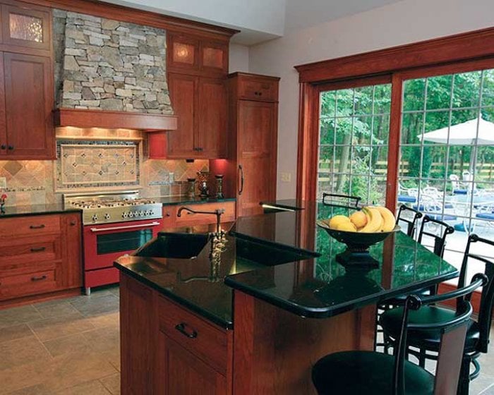 kitchen remodel with center island