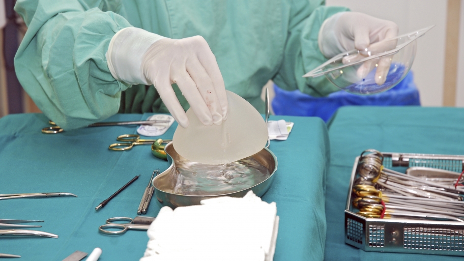 silicon breast surgery implant augmentation