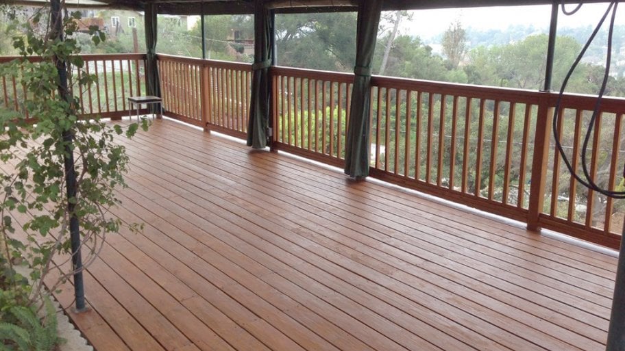 Covered deck