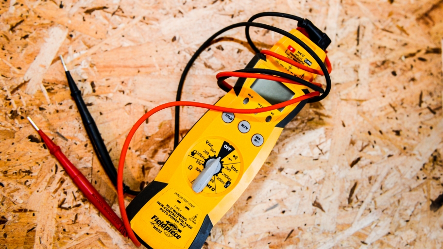 professional electrician's voltage meter