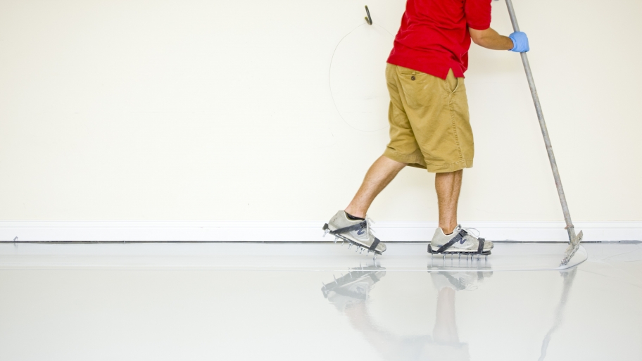 Flooring Costs Advantages And Installation Angie S List Give Your Tired Cement Floors New Life With A Professional Floor Coating In Just Few Days It Will Transform Worn Dirty Garage