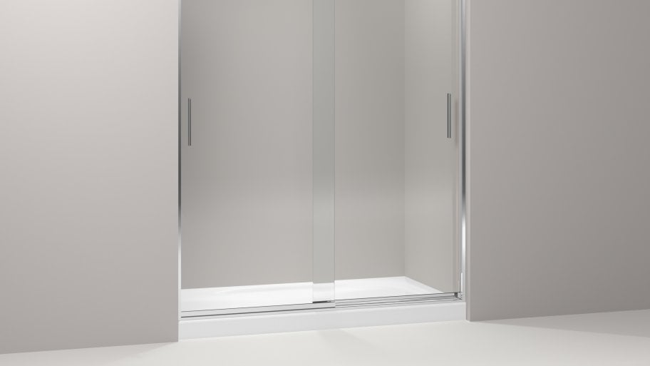 Pros And Cons Of Frameless Shower Doors Angie S List Frameless Bypass Sliding Shower Doors