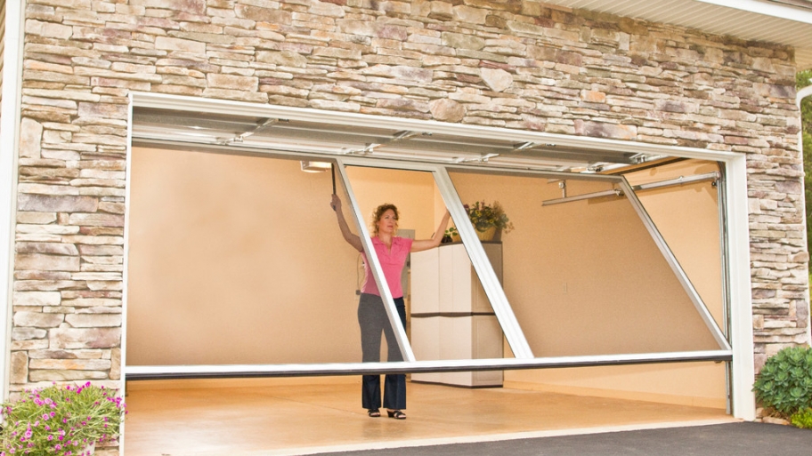 Screen Door For Garage Best 2017 Consider Installing A Garage Door Screen Angie S