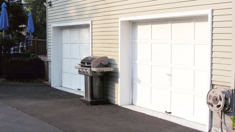 Garage Door Replacement Updates Curb Appeal Angie S List Prior To Replacement The Existing Garage Doors Were 40 Years Old Photo Courtesy Of Christopher Corbett