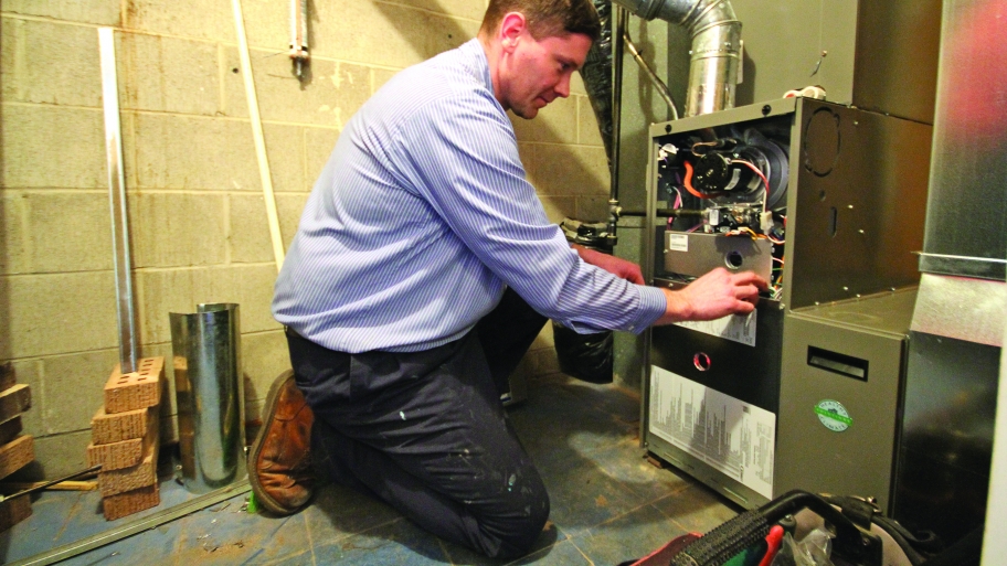 hire an hvac pro to install a high efficiency furnace angies list hvac install