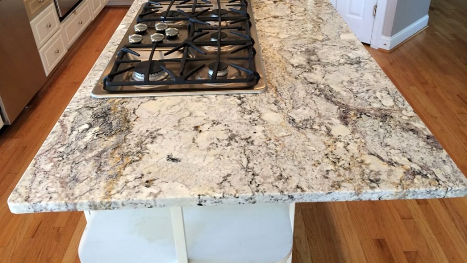 granite countertop kitchen island