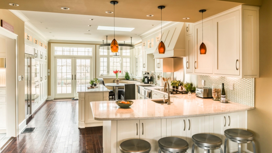 light and modern kitchen