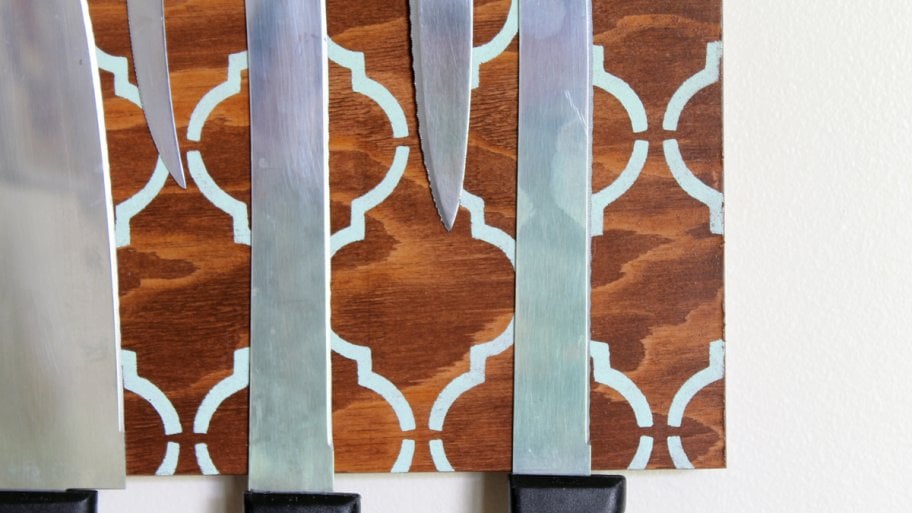 How To Make A Diy Magnetic Knife Holder Angie S List