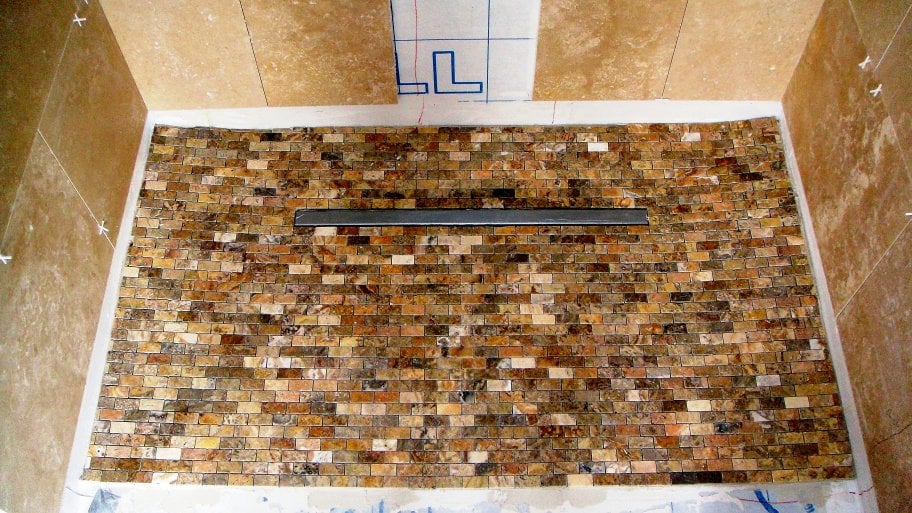 linear shower drain