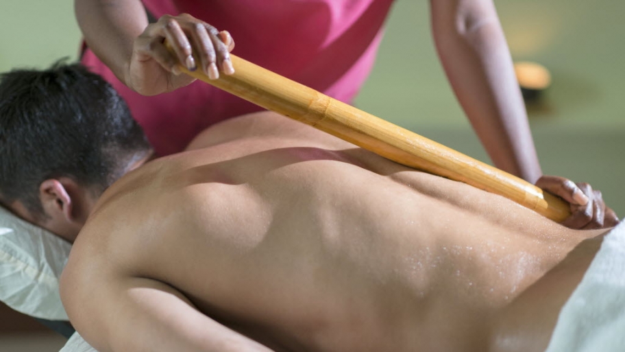 Bamboo massage