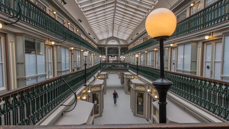 micro apartments at The Arcade