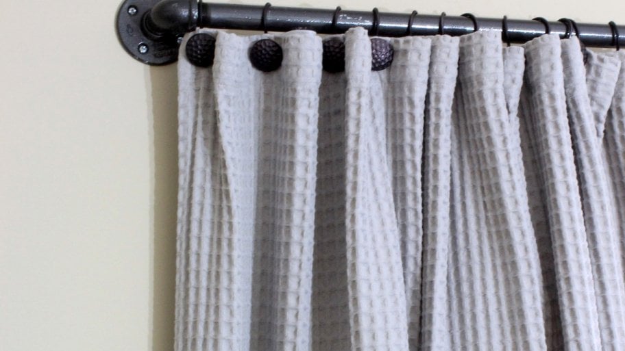 How To Make A Diy Pipe Curtain Rod Angie S List How To Make A Diy Pipe Curtain Rod Angie S List