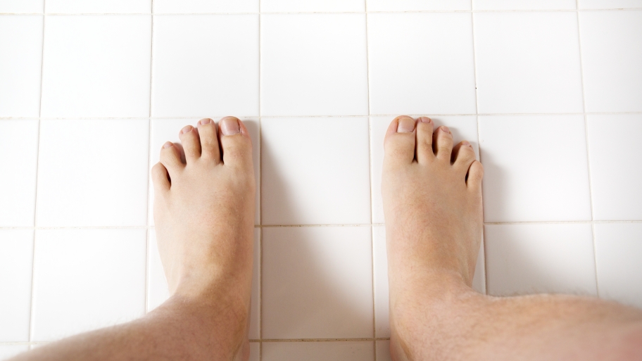 radiant heated floor