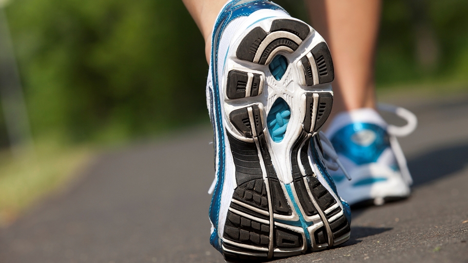 runner on a track