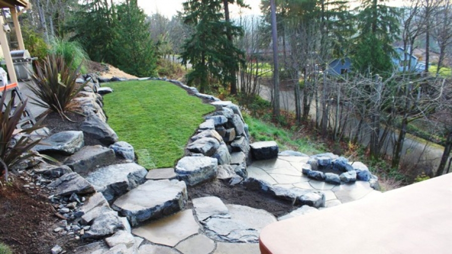 Seattle Area Landscaping Company Creates Perfect Space For Hot Tub