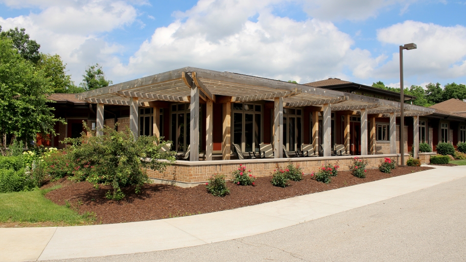 senior living community building