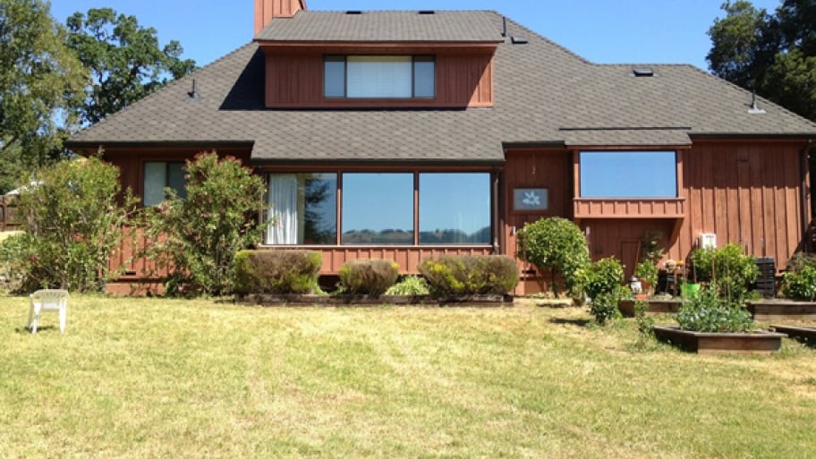 two-story house