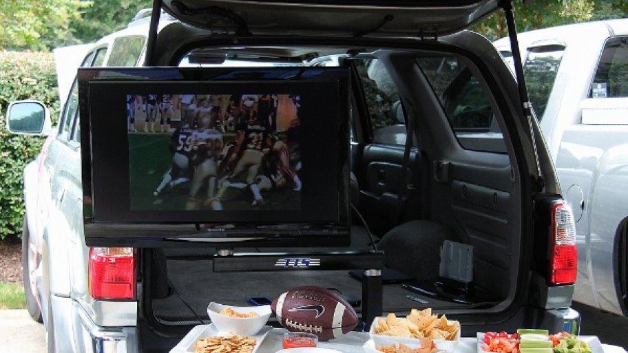 Tailgate TV stand