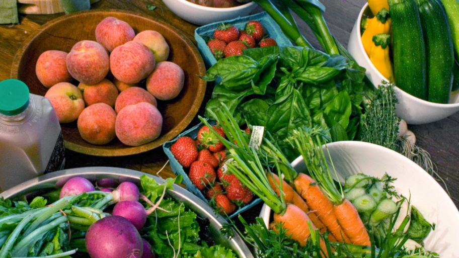 Fruits and vegetables