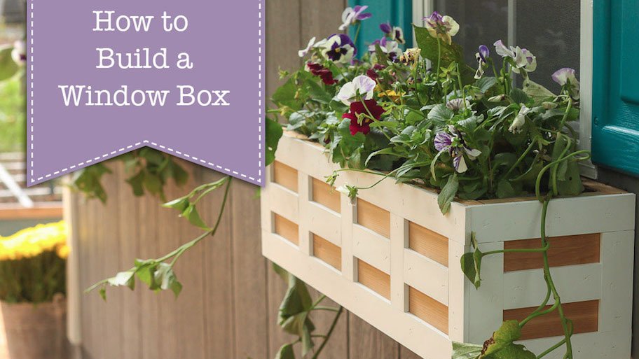 How To Build A Diy Window Box Planter Angie S List