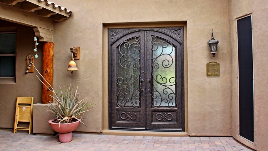 Metal Security Doors protect your home with a security door | angie's list Metal Security Doors protect your home with a security door | angie's list