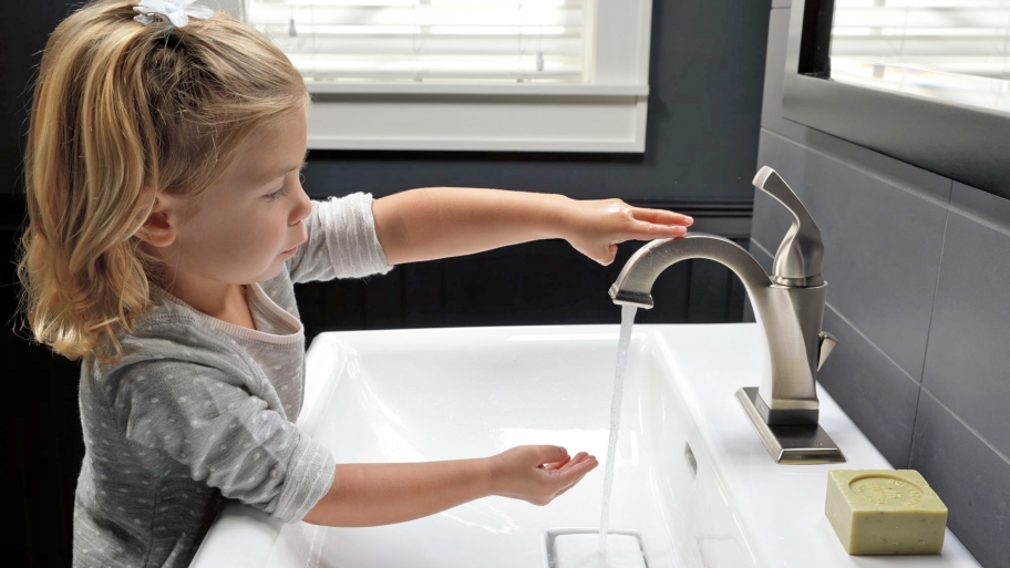 Delta Touch2O touchless bathroom faucet