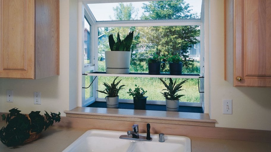 How To Decorate Your Garden Window Angie S List Garden Window Plants In Kitchen