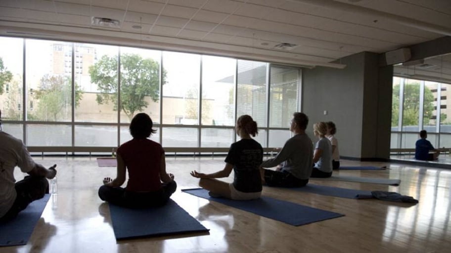 Yoga in the shadows