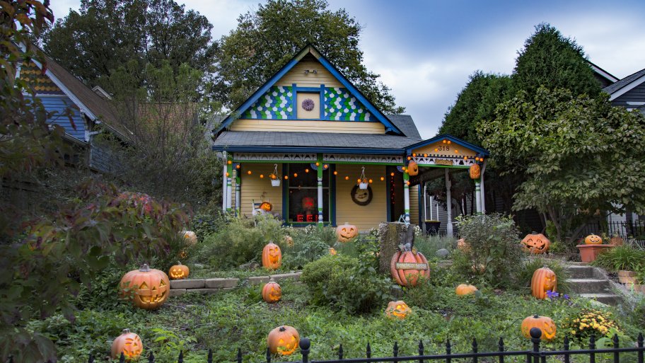 Jack O Lantern Halloween House Jack O Lantern Halloween House