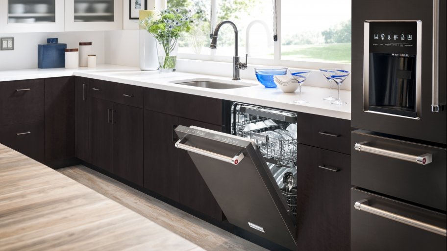 kitchenaid kdte254ess kdte204epa kitchenaid kdte254ebl dishwasher installed door halfway open dishwasher review 24inch builtin with kitchenaid kdte254ess kdte204epa kitchenaid kdte254ebl dishwasher installed door halfway open dishwasher review 24inch builtin with