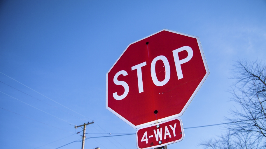 stop sign