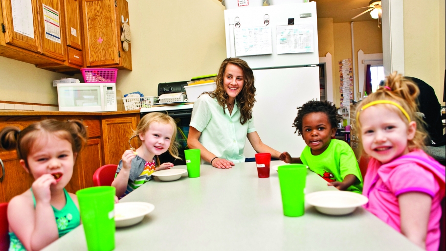 kids at the Angie's List Day Care