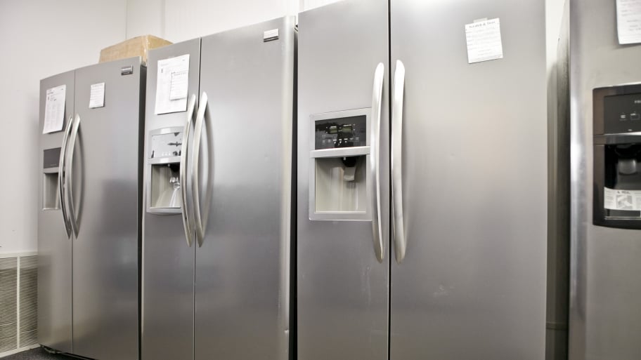 ok google home depot refrigerators