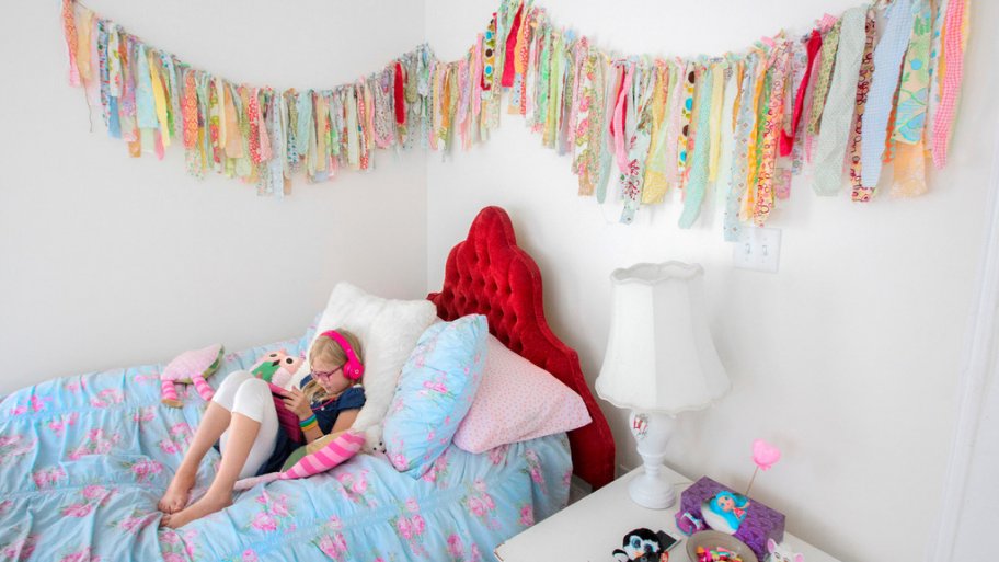 Kids bedroom at McShane House in Carmel, Indiana