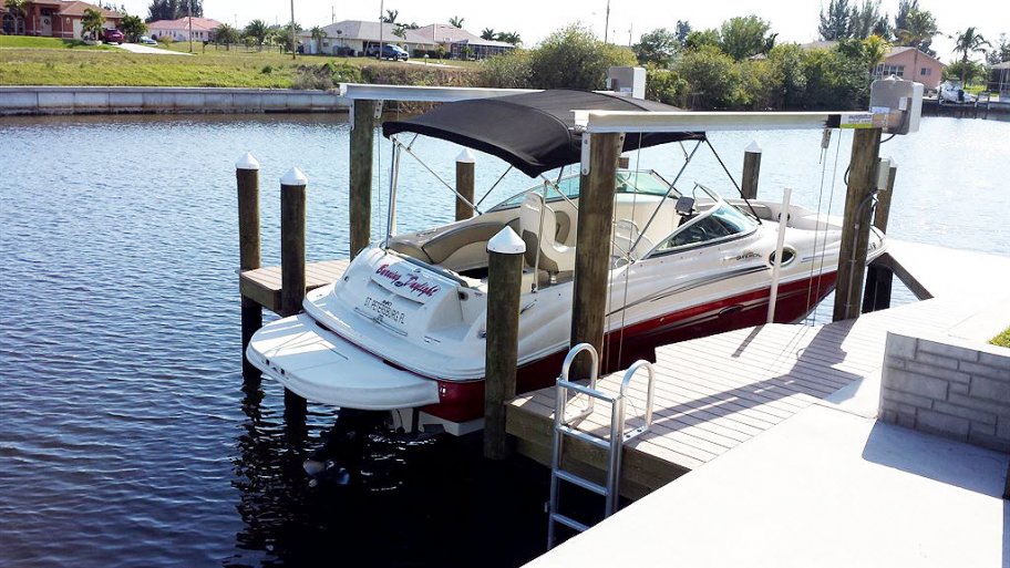 small private boat dock