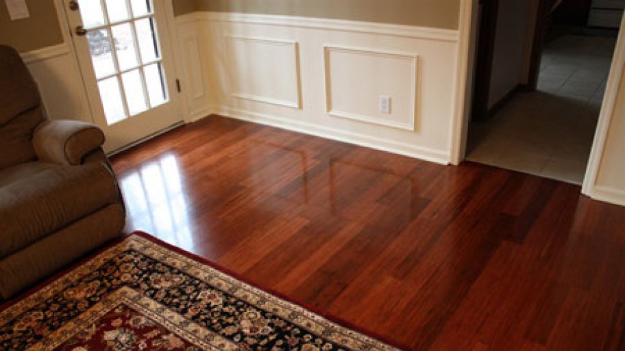 bamboo flooring in a home