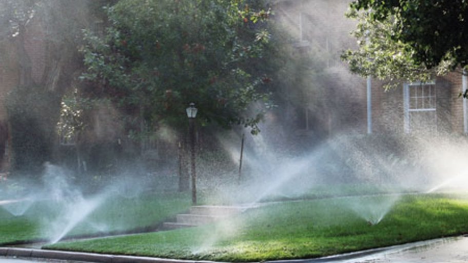 Outdoor water use can be a substantial percentage of a your water bill.