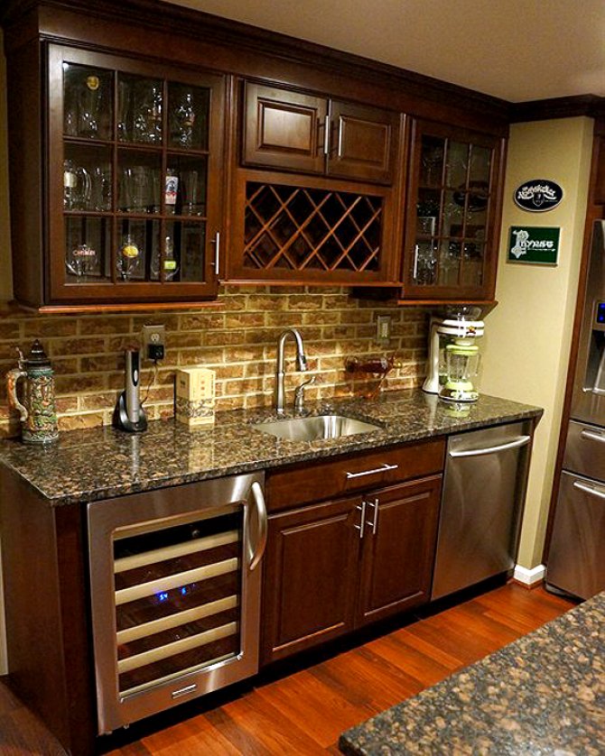 Custom Basement Bar Angie's List