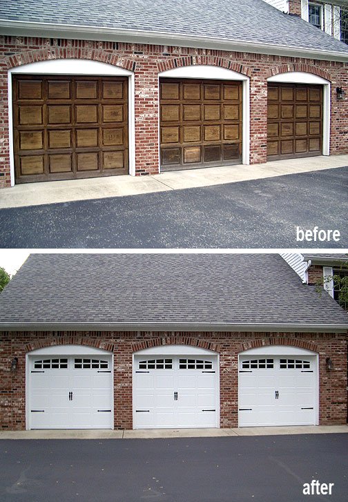 Photos Before & After Garage Doors Angie's List
