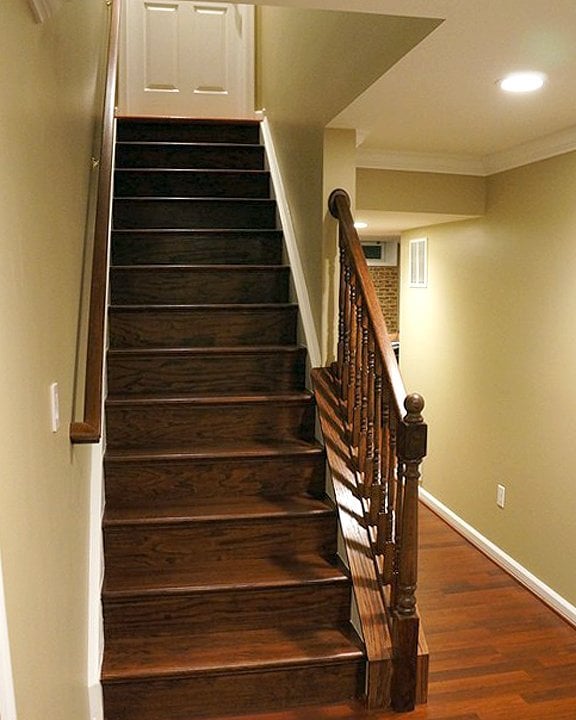 basement stairs