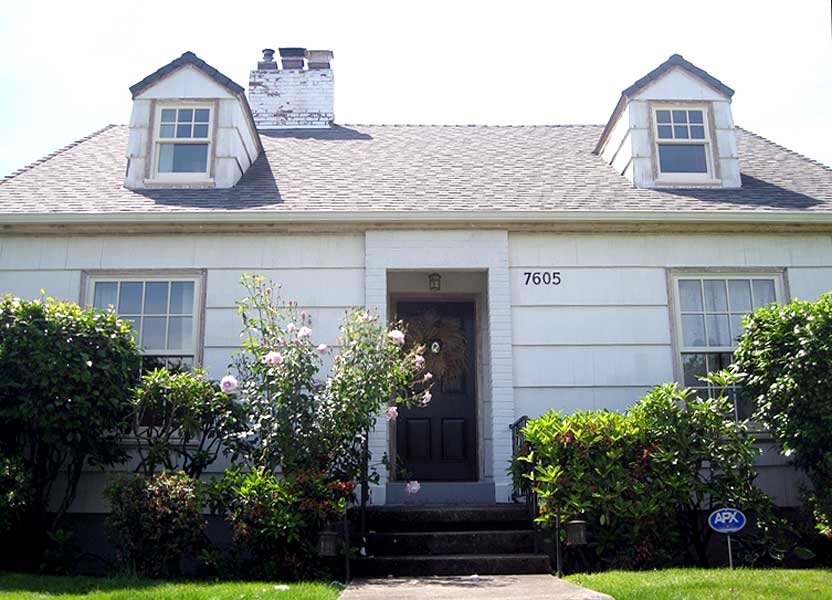 home exterior in need of an update home exterior