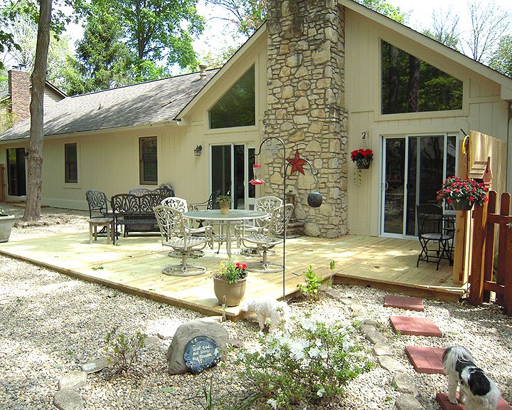 Photos: Backyard Deck Designs | Angie's List Photos: Backyard Deck Designs | Angie's List on Ground Level Patio Ideas id=77658