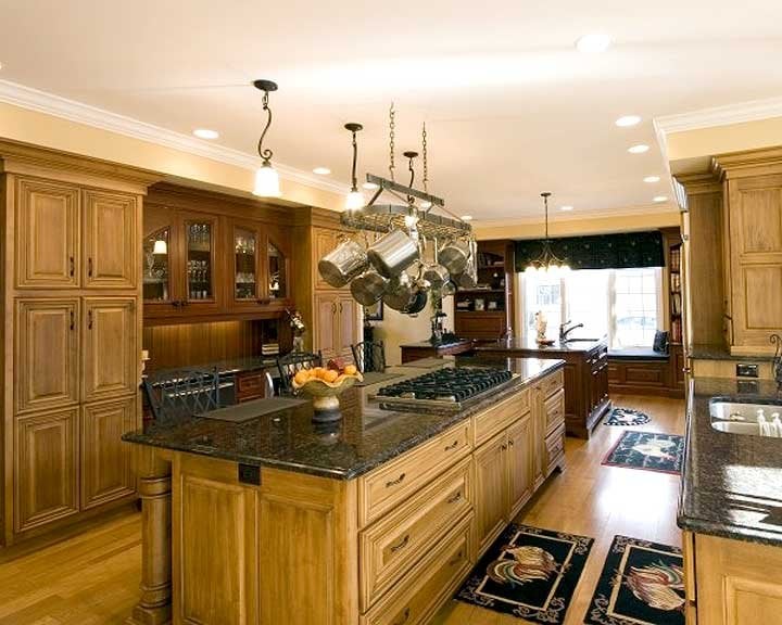kitchen remodel with double islands