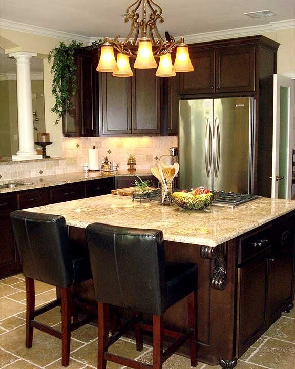 kitchen remodel with kitchen island