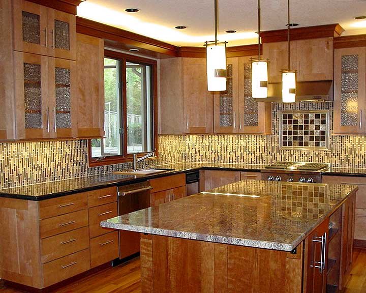 kitchen remodel with kitchen island