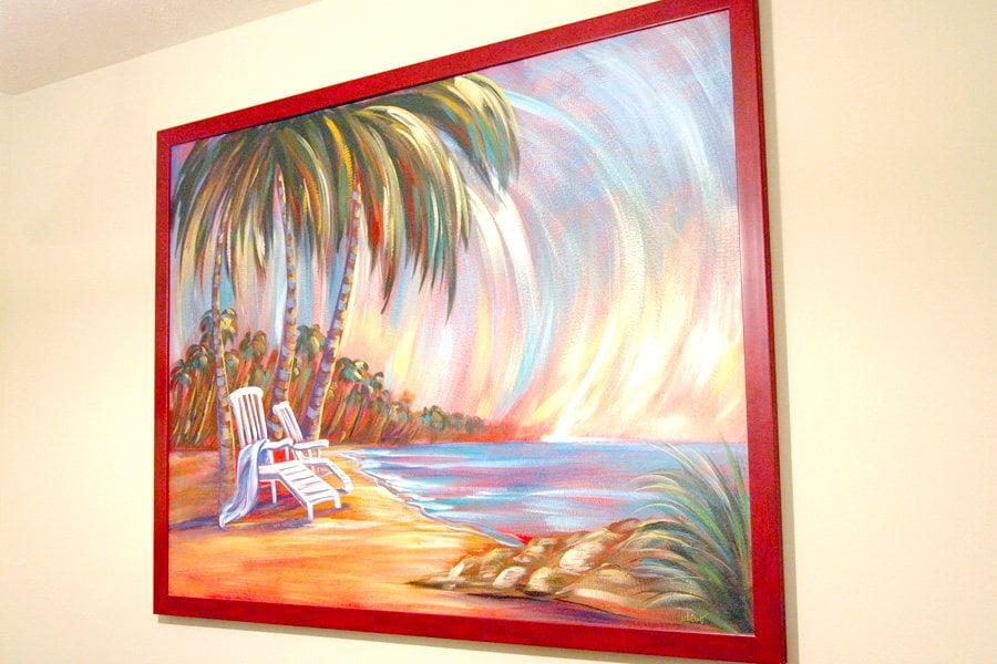 The right frame can help a piece of artwork or a photograph stand out in any room.