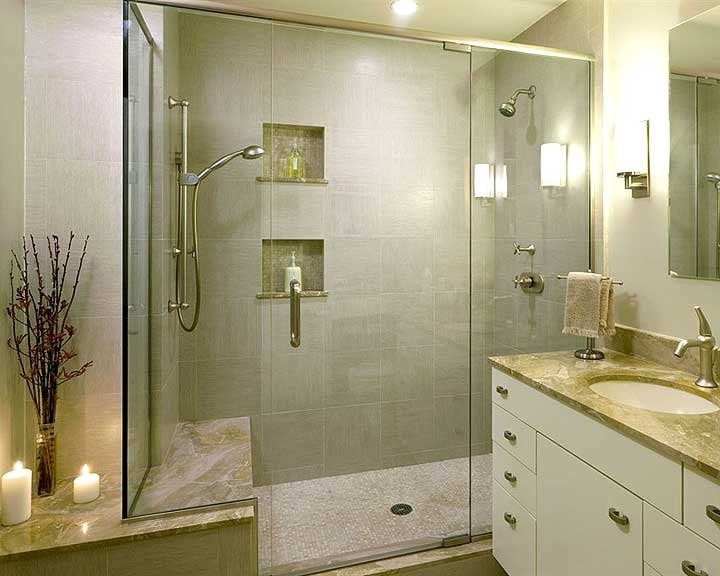 Walk In Shower Designs And Remodel Ideas Angie S List Walk In Shower With Multiple Heads