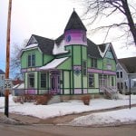 updated Victorian house with bold paint colors updated Victorian house with bold paint colors