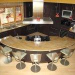 curved kitchen island in kitchen remodel curved kitchen island in kitchen remodel